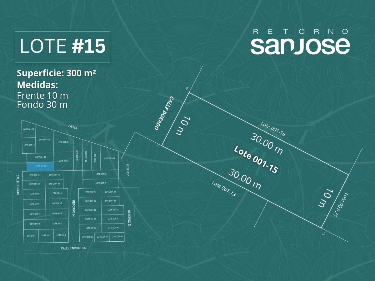 Plano lote 15