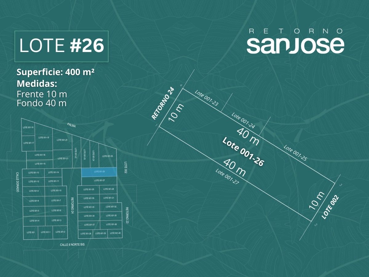 Plano lote 26