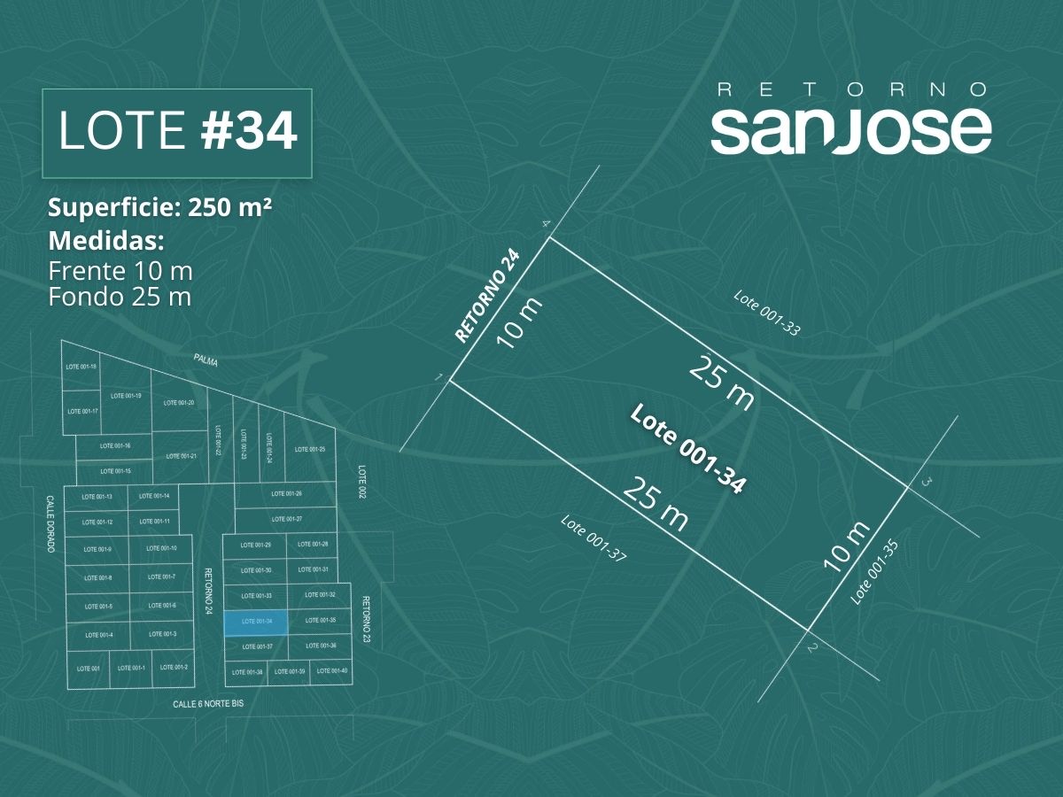 Plano lote 34